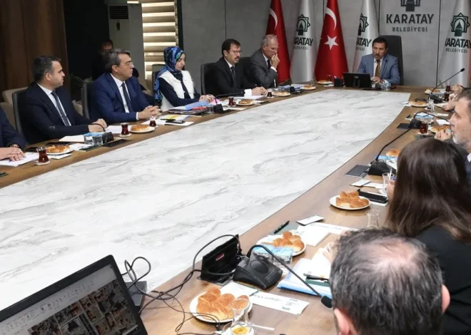 Konya Karatay’da 2024 yılı değerlendirildi